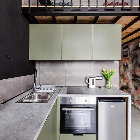 Apartament Loft Center Apartments- Parking, Wifi, 24h Check-in Wrocław