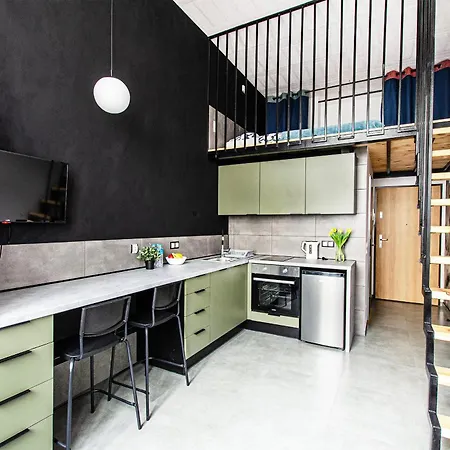Apartament Loft Center Apartments- Parking, Wifi, 24h Check-in