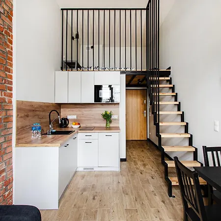 Apartamento Loft Center Apartments- Parking, Wifi, 24h Check-in Wrocław