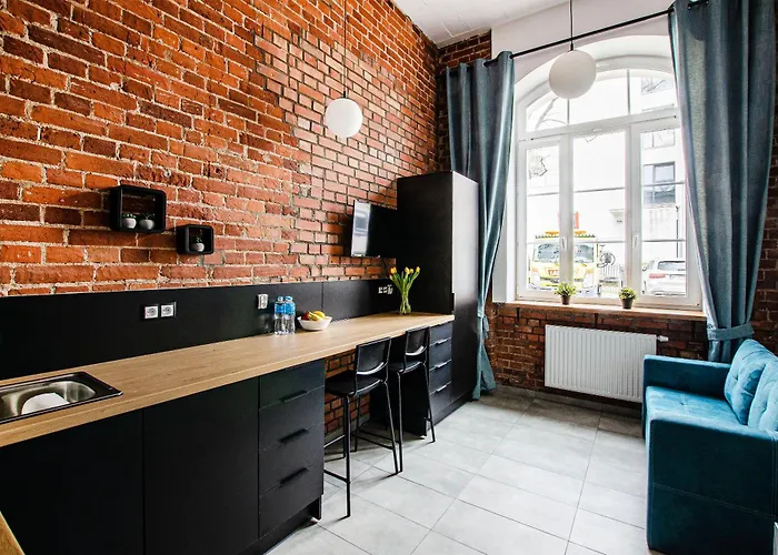 Loft Center Apartments- Parking, Wifi, 24h Check-in Wrocław