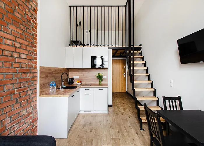 Apartman Loft Center Apartments- Parking, Wifi, 24h Check-in Wrocław